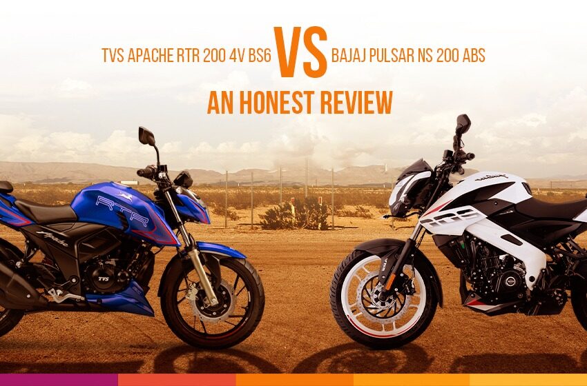  TVS Apache RTR 200 4V BS6 vs. Bajaj Pulsar NS 200 ABS: An Honest Review