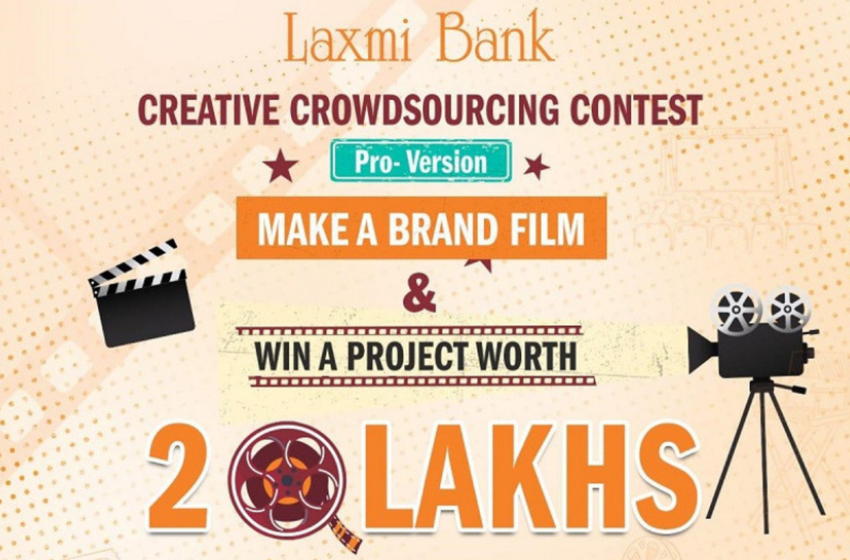  Laxmi Bank encouraging creativity through “Brand Film Contest”