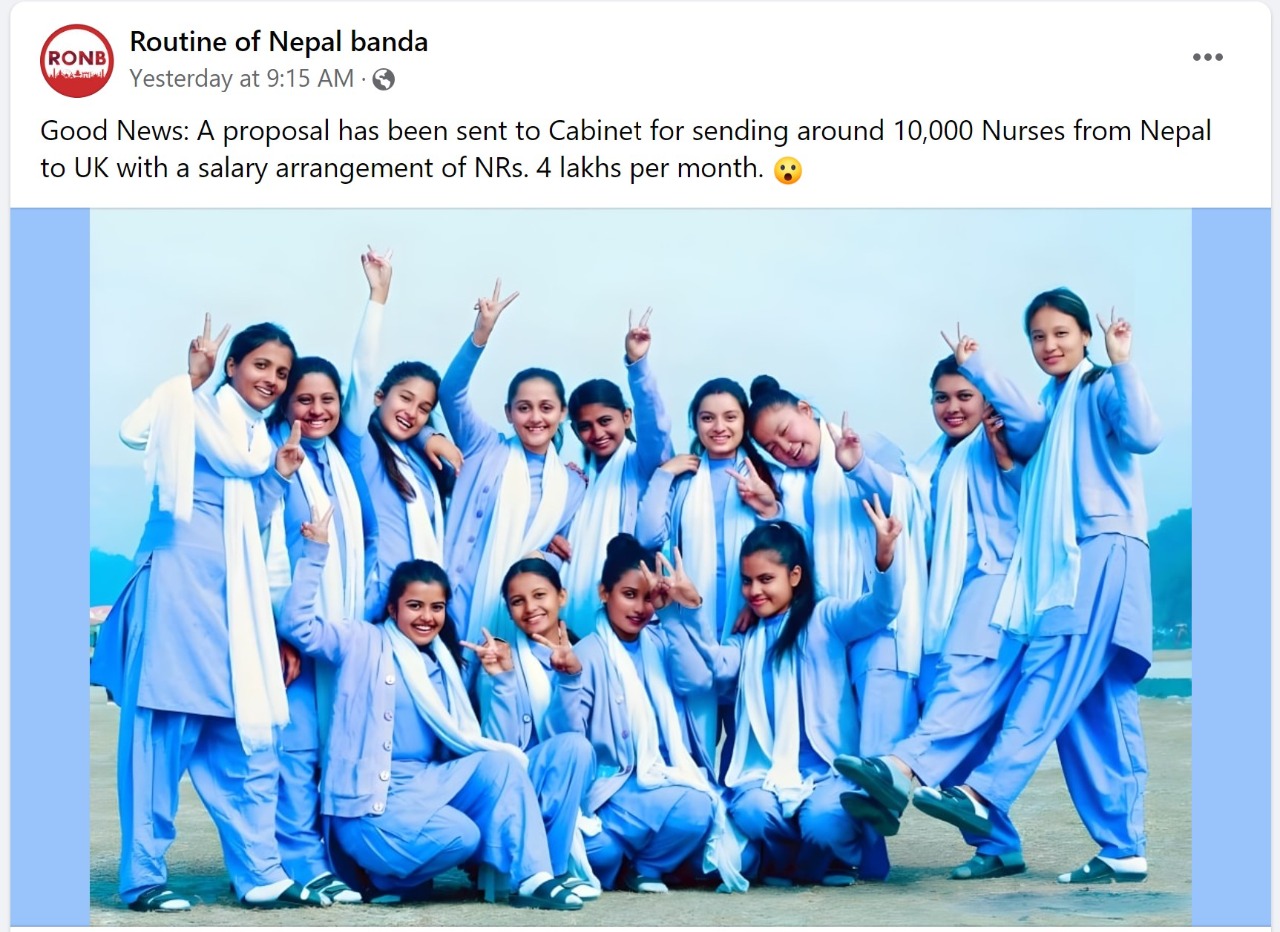 Routine Of Nepal Banda,RONB,Advertisement,Facebook Ads